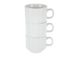 Theekop Olympia Whiteware 200 ml doos 12 stuks wit