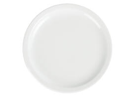 Bord Olympia Whiteware Ø23 cm doos 12 stuks wit