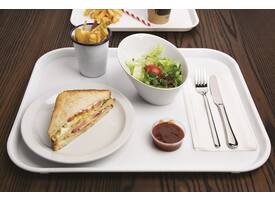 Dienblad Olympia Kristallon 45x35 cm PP wit