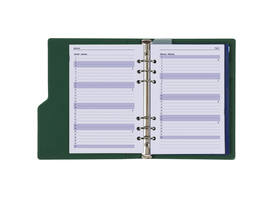 Organizer Kalpa Clipbook A5 inclusief agenda 2026-2027 7dagen/2pagina's groen