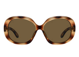 Zonnebril Montana met bruin gepolariseerd glas glans demi