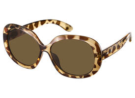 Zonnebril Montana met bruin gepolariseerd glas glans demi