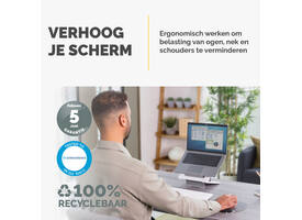 Laptopstandaard Fellowes Breyta wit