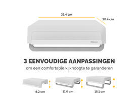 Monitorstandaard Fellowes Breyta wit