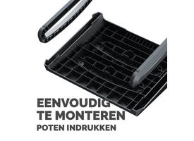 Voetensteun Fellowes Breyta zwart