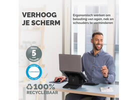 Laptopstandaard Fellowes Breyta zwart