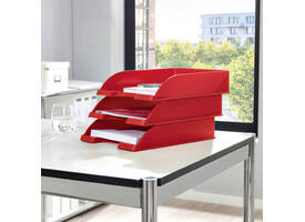 Brievenbak Leitz Wow A4 rood