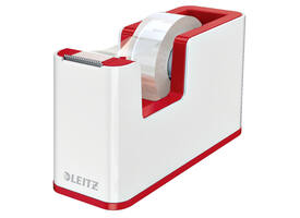 Plakbandhouder Leitz WOW wit/rood