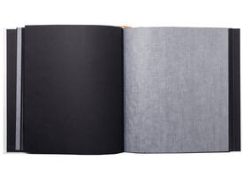 Fotoalbum Exacompta 29x32cm 60 zwarte pagina's Néo Déco wit