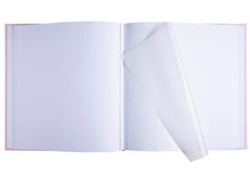 Fotoalbum Exacompta 29x32cm 60 witte pagina's Ellipse roze