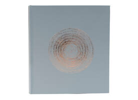 Fotoalbum Exacompta 29x32cm 60 witte pagina's Ellipse grijs
