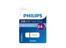 USB stick 2.0 Philips Snow USB-A 64GB paars