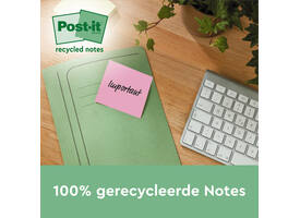 Memoblok 3M Post-it 622 RSS3COL 47.6x47.6mm assorti kleur 3 stuks