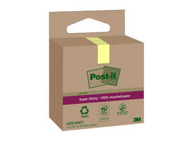 Memoblok 3M Post-it 622 RSS3CY 47,6x47,6mm geel 3 stuks