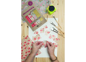 Hobbypapier Décopatch 3x3cm set à 11.000 stuks assorti