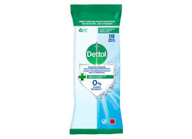 Reinigingsdoekjes Dettol antibacterieël Cleanser 110 stuks