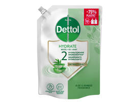 Handzeep Dettol Hydrating Aloe Vera antibacterieël 500ml refill