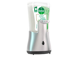 Handzeepdispenser Dettol Hydrating No Touch Kit met zeep 250ml