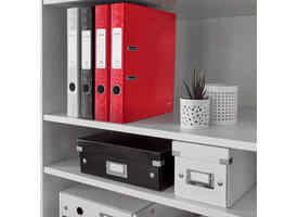 Ordner Leitz WOW 180 gelamineerd 50mm A4 rood