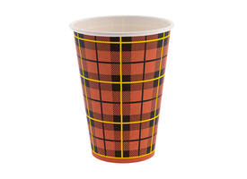 Beker 5% IEZZY 180ml karton scotty 100 stuks rood