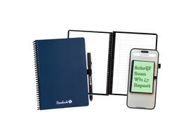Notitieboek Bambook Original Navy A5 lijn 40 pagina's uitwisbaar