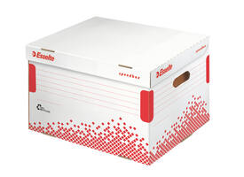 Opberg- en transportdoos Esselte Speedbox 392x301x334mm wit