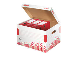 Opberg- en transportdoos Esselte Speedbox 392x301x334mm wit