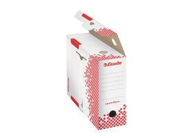 Archiefdoos Esselte Speedbox 100x250x350mm wit