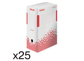Archiefdoos Esselte Speedbox 150x250x350mm wit
