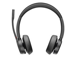 Headset HP POLY Voyager 4320-M met BT700 dongle en oplaadstatief