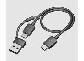 Headset HP POLY Voyager Focus 2 USB-C met oplaadstation