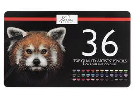 Kleurpotloden Nassau fine art assorti blik à 36 stuks