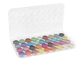 Aquarelverf Nassau fine art doos à 36 metalic napjes