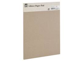 Hobbykarton CarftID glitter 24x34cm 180gr 10 vel 10 kleuren