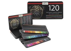 Kleurpotloden Nassau fine art assorti blik à 120 stuks