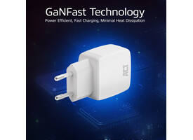 Oplader ACT 20w 2-poorts usb a+c wit