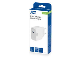 Oplader ACT 35w 1-poort usb c wit