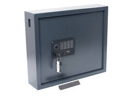 Sleutelkast Pavo High security Magnettag met fingerprintslot 20 haken 350x410x100mm