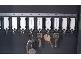 Sleutelkast Pavo High security Magnettag met fingerprintslot 100 haken 600x480x150mm