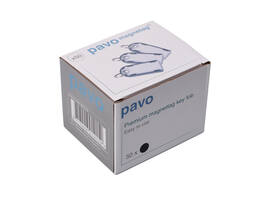 Sleutellabel Pavo Magnettag zwart 50 stuks