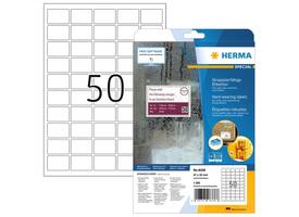 Etiket HERMA 8338 37x25mm weerbestendig wit 1250 stuks