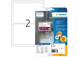 Etiket HERMA 8333 190x135mm weerbestendig wit 50 stuks