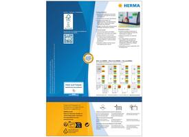 Etiket HERMA 4408 70x37mm blauw 2400 stuks