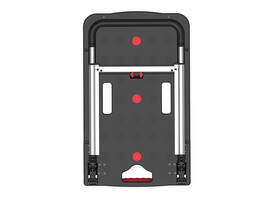 Transportkar Pavo platform trolley inklapbaar 137kg zwart
