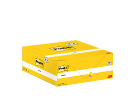 Memoblok 3M Post-it 653-CY 38x51mm geel voordeelpak