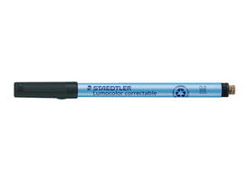 Viltstift Staedtler Lumocolor 305 non permanent correctable M zwart