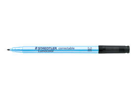 Viltstift Staedtler Lumocolor 305 non permanent correctable M zwart