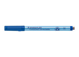 Viltstift Staedtler Lumocolor 305 non permanent correctable M blauw