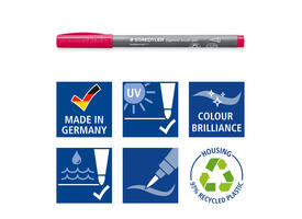 Brushpen Staedtler PigmentArts set à 36 kleuren