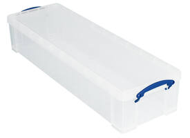 Opbergbox Really Useful 22 liter 800x255x155mm transparant wit